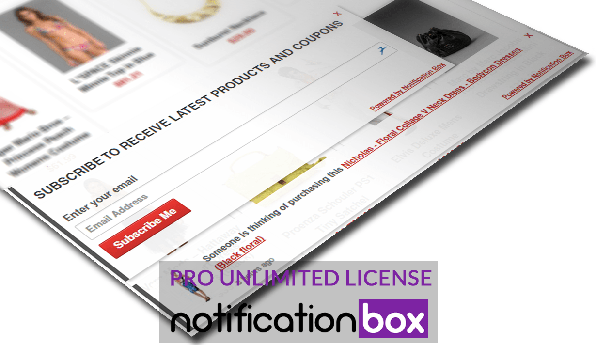 Unlimited License Notification Box Pro WordPress Plugin