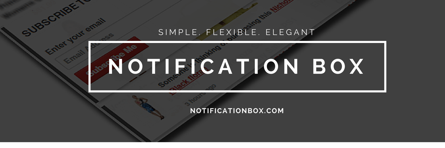 Notification Box ready for purchase